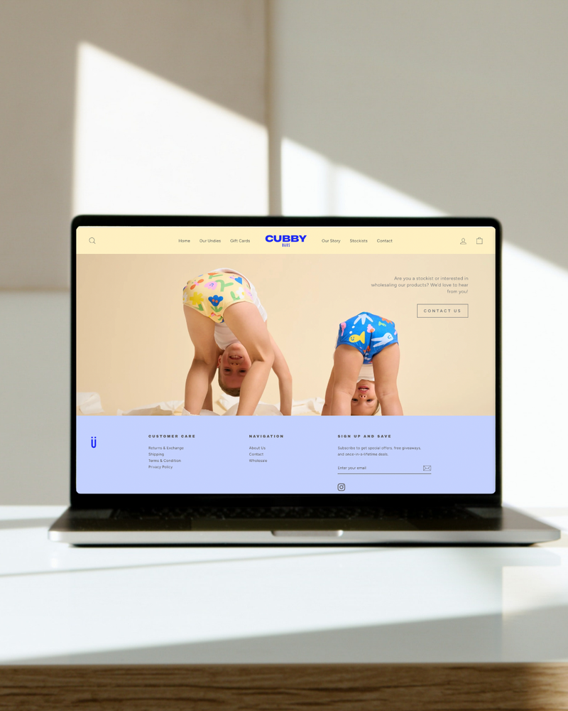 CUBBY BUBS • SUSTAINABLE UNDIES